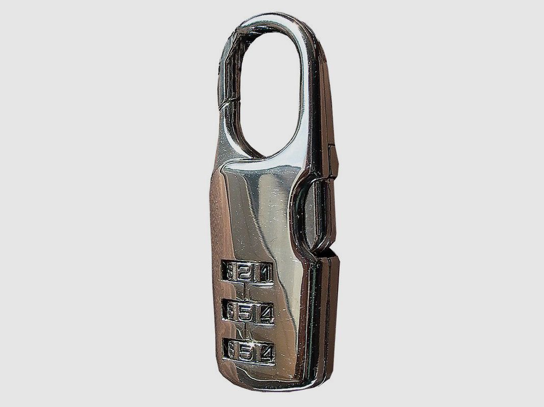 Number lock metal
