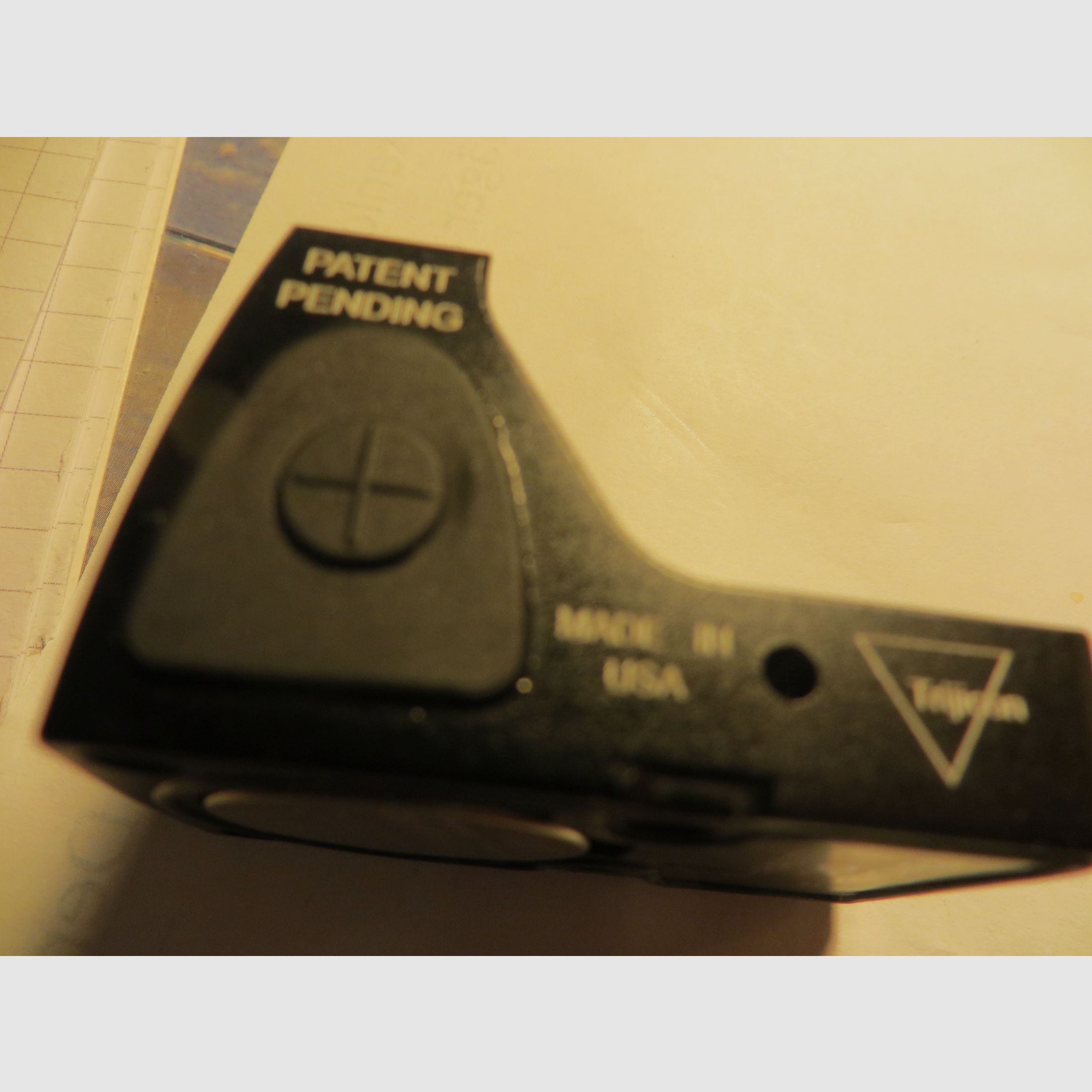 Leuchtpunktvisier TRIJICON  RM 07 RMR 6MOA mit verschiedene Foodprints