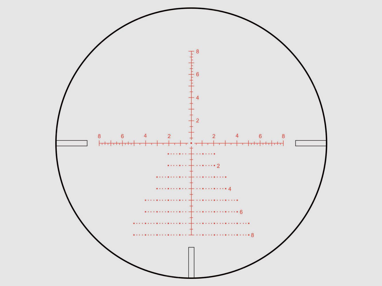 Vector Optics - Richtkijker Continental x8 3-24 SFP Zero Stop - 56 mm - Zwart - SCOL-T50, afbeelding 3 van 15