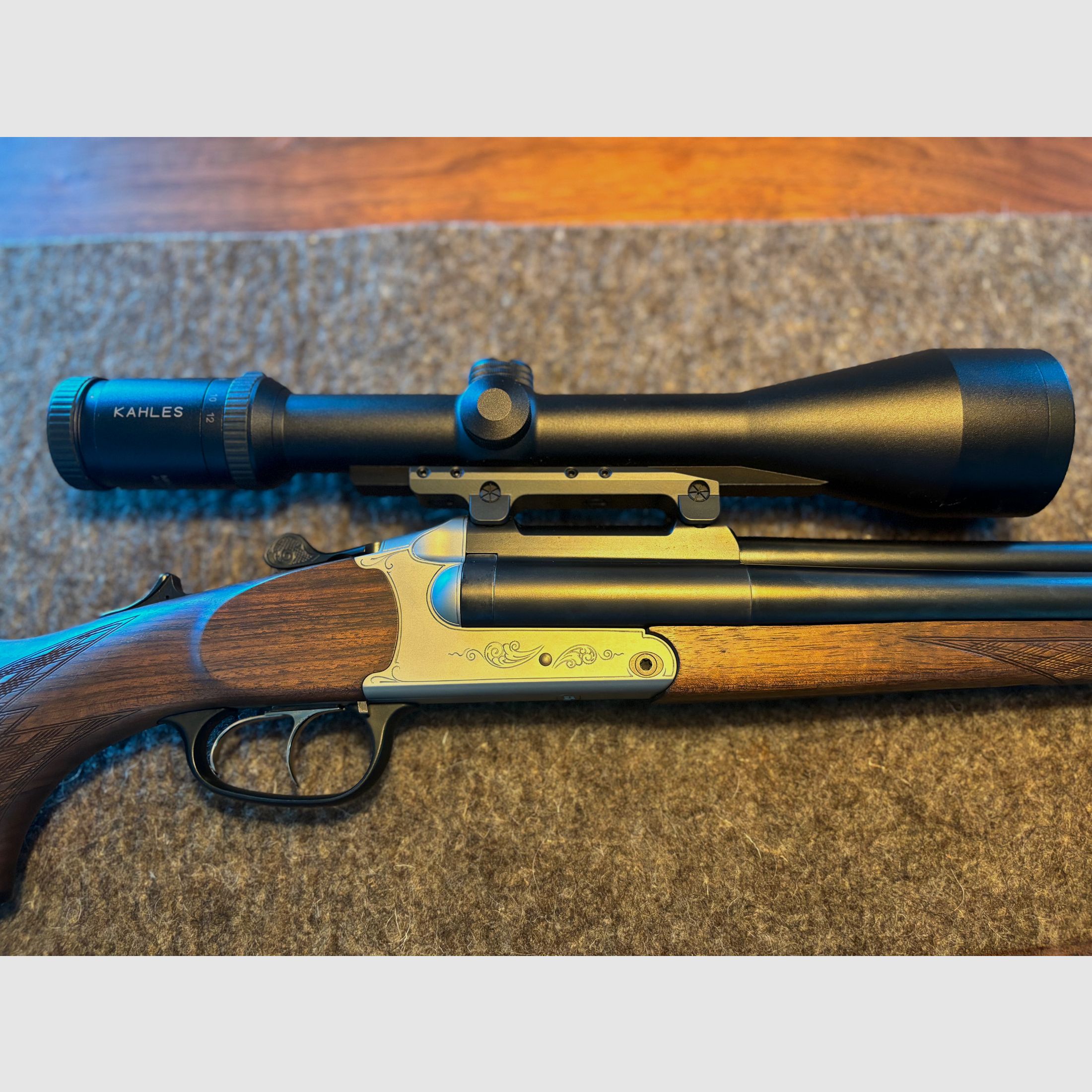 Blaser D99 Drilling Kal. .30R; 20/76; EL 5,6x52R in 1a Zustand 