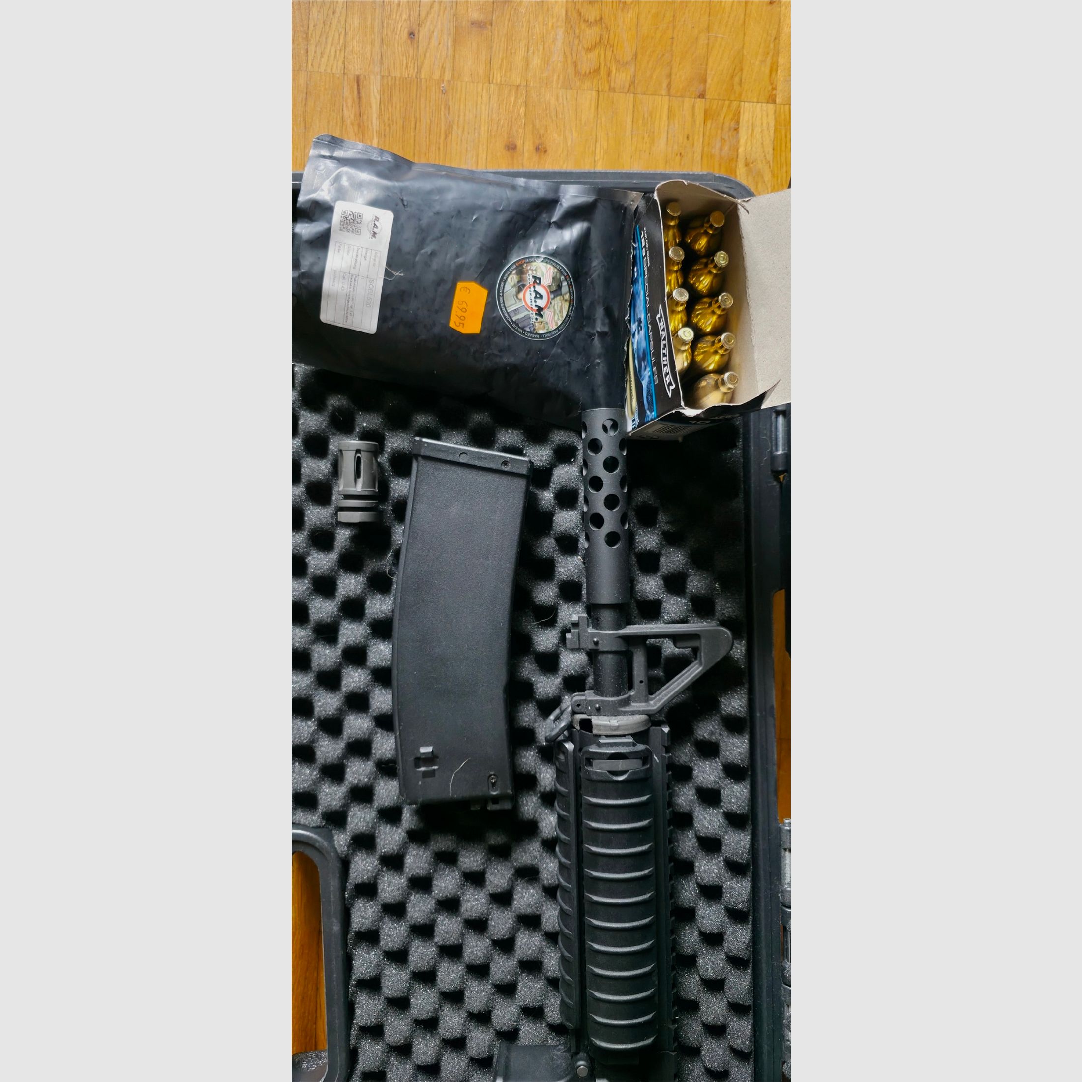 Umarex T4E TM4 RIS RAM - Cal. 43 + Zubehör 
