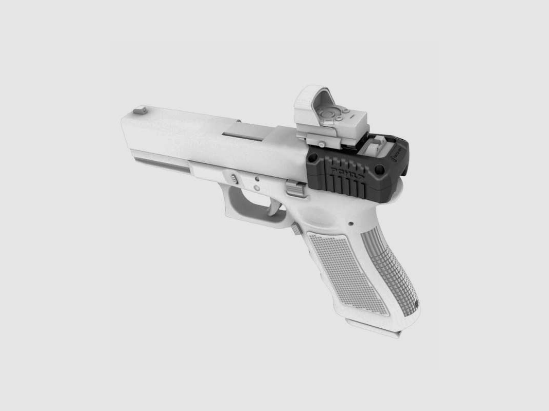 Recover Tactical PCH Slide Picatinny Rail Charging Handle für alle Glock