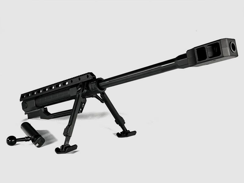 FORTMEIER M2002 interchangeable system for .50 BMG rifle caliber .308 Winchester