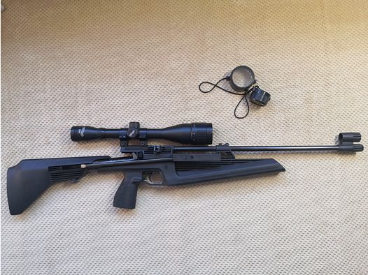 Air rifle Baikal MP61 + scope Walther ZF6x42 + gun case + 5 magazines 4.5mm/.177cal