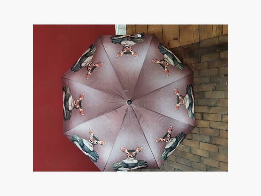 Lovergreen Regenschirm Motiv Hirsch Dame