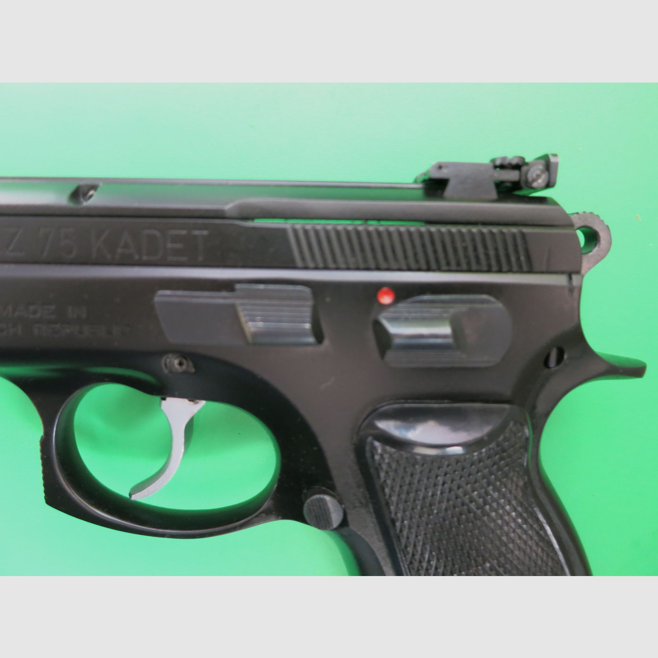 Brünner CZ75 Sportpistole Kadet, Kal. .22lr.       #86