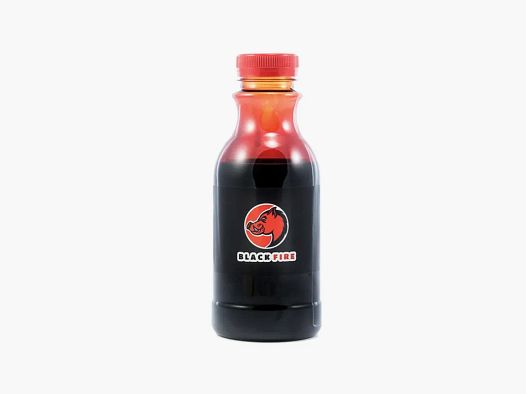 Lot of 24 Black Fire tar bottles for wild boar 0.5 kg