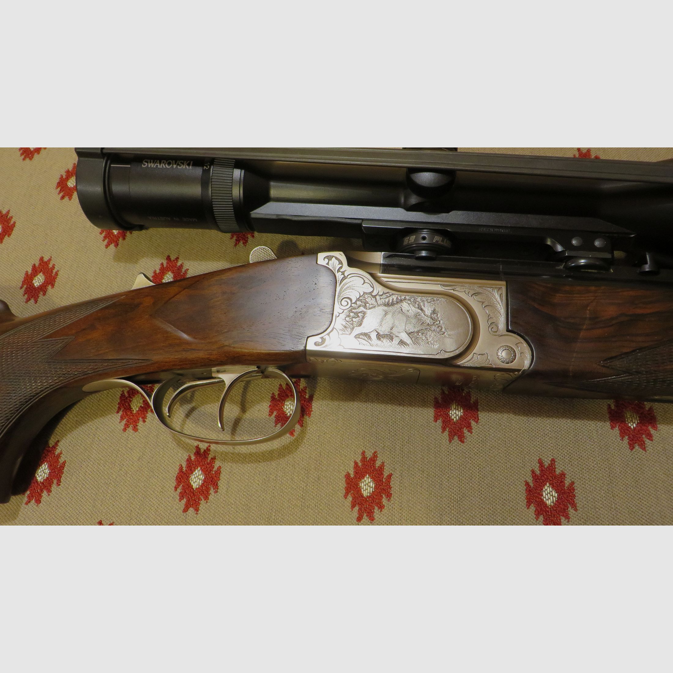 Krieghoff mountain rifle with combination gun - interchangeable barrel