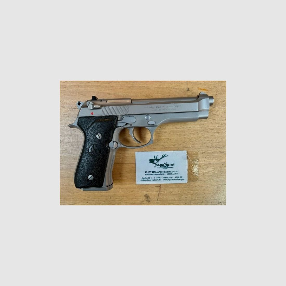 Kommissionen Pist. BERETTA 92FS Inox*