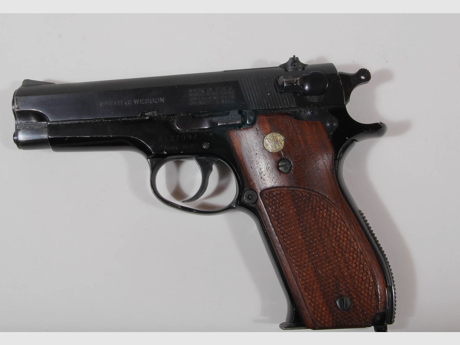 Pistole Smith & Wesson Mod. 39-2  Artikel 12836, Bild 2 von 4
