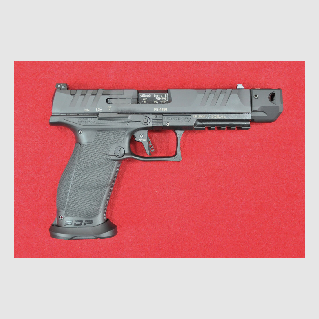 Walther PDP Full Size Pro SD V2 5,1" 9mm Luger inkl. AKS Compensator