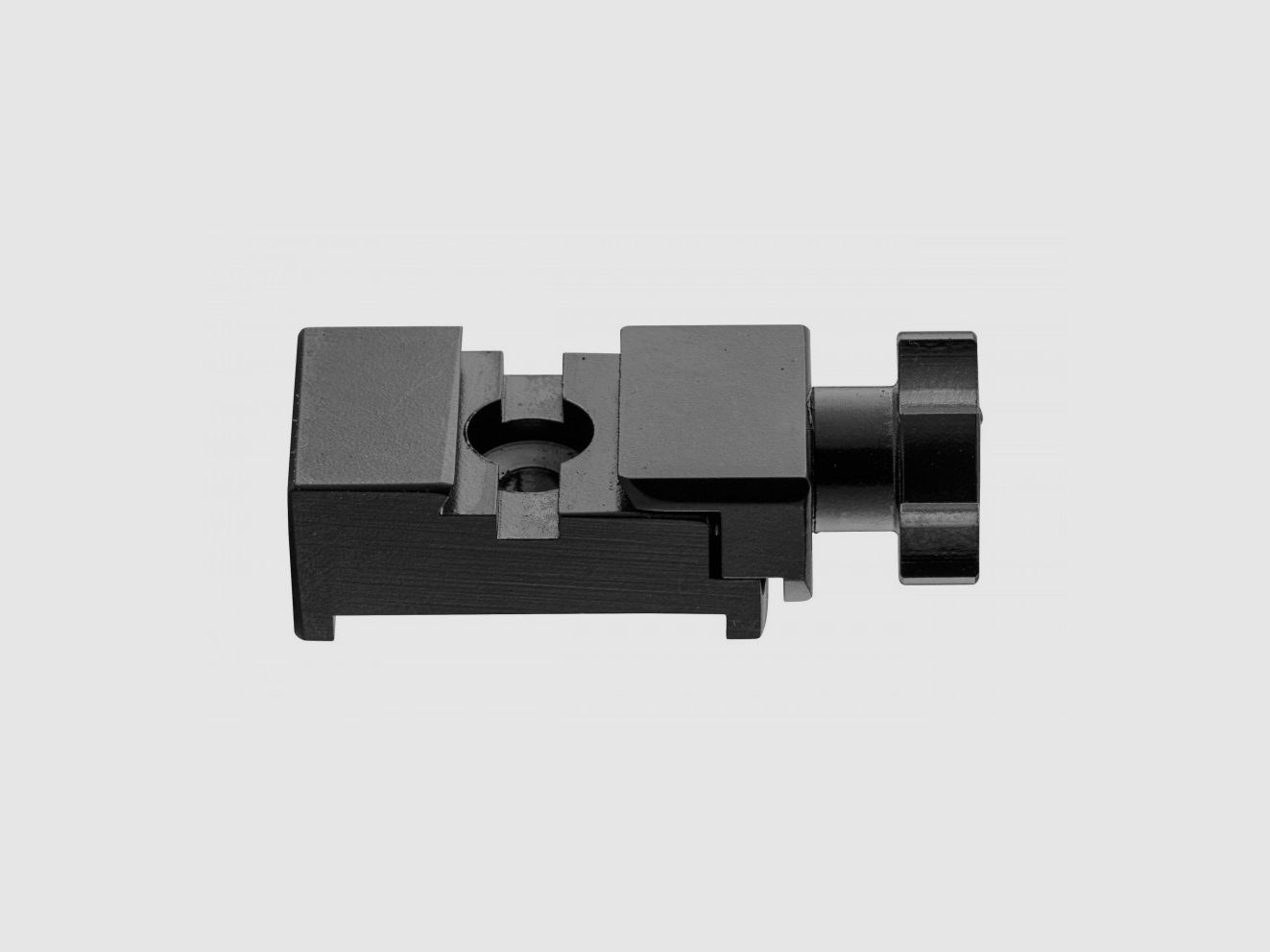 Aluminium monobloc voet met 11mm rail voor compensator., afbeelding 5 van 5