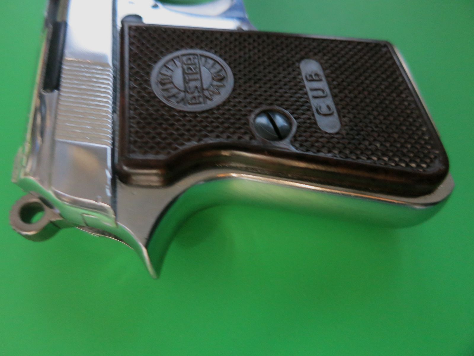 Astra-Unceta Y, CUB, Kal. 6,35 mm Browning, Nickel Sonderserie   #56