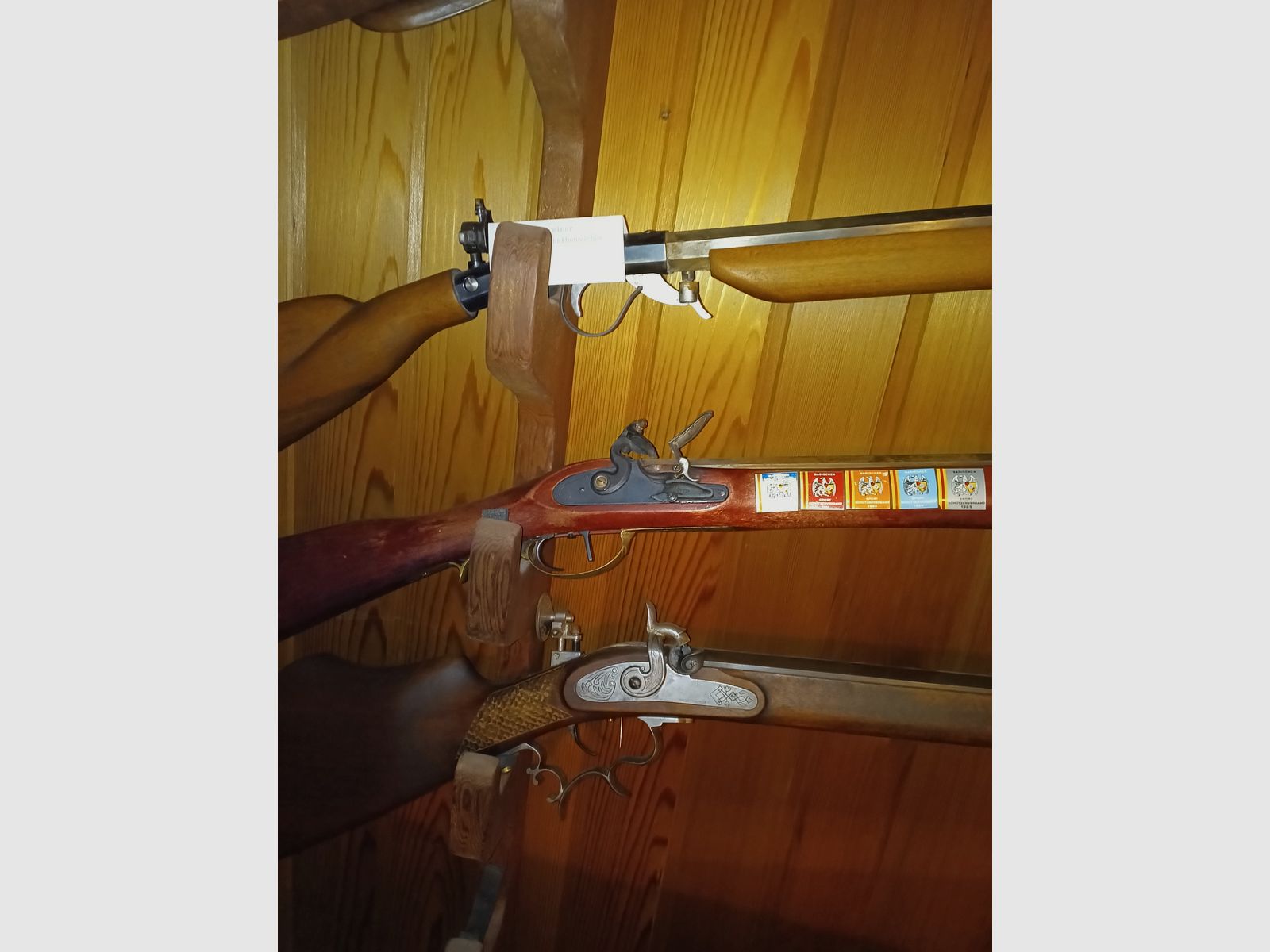 Collection of muzzle-loading rifles without acquisition certificates + accessories