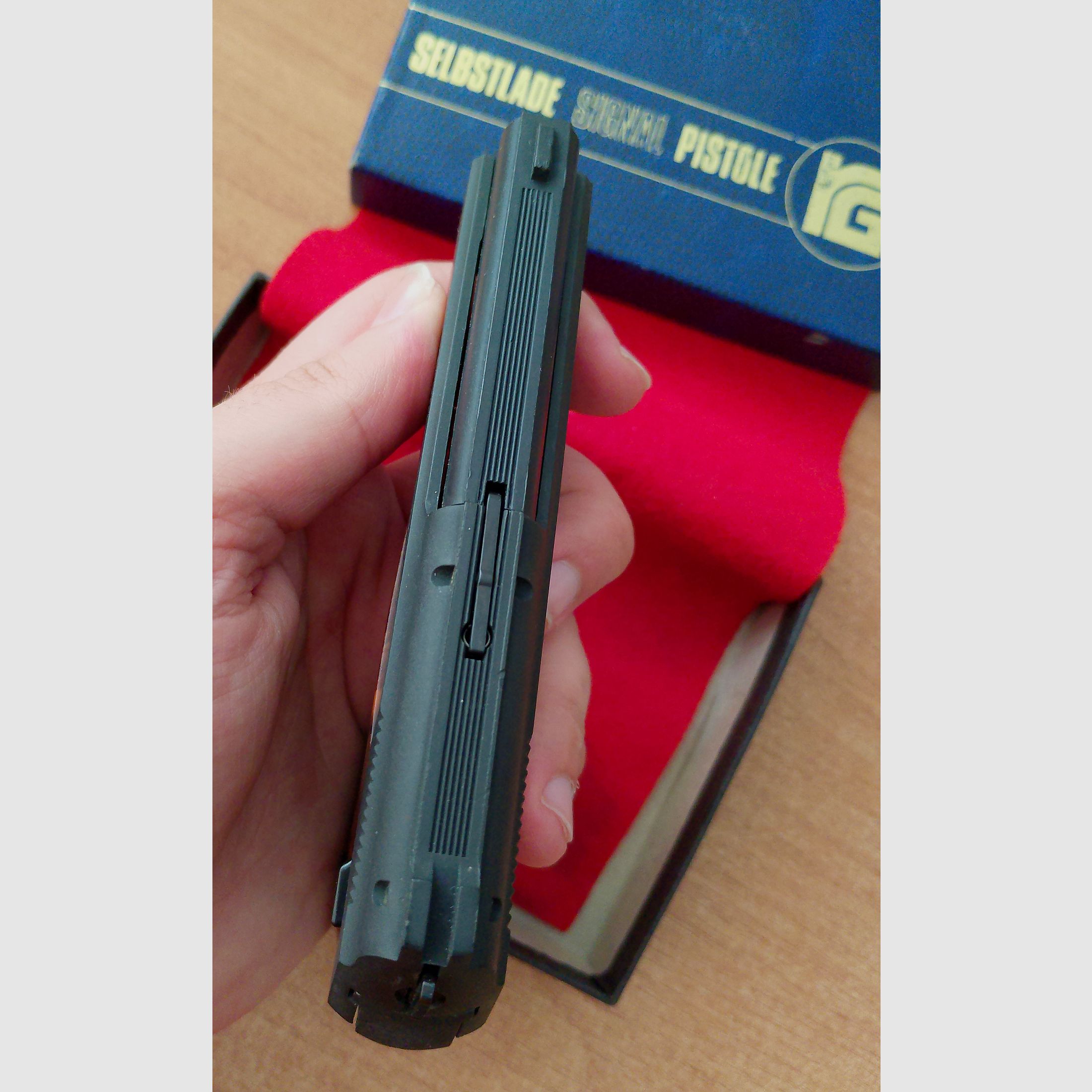 Seltene Röhm RG 8 im Kaliber 8 mm Knall/ PTB 412 mit OVP!
