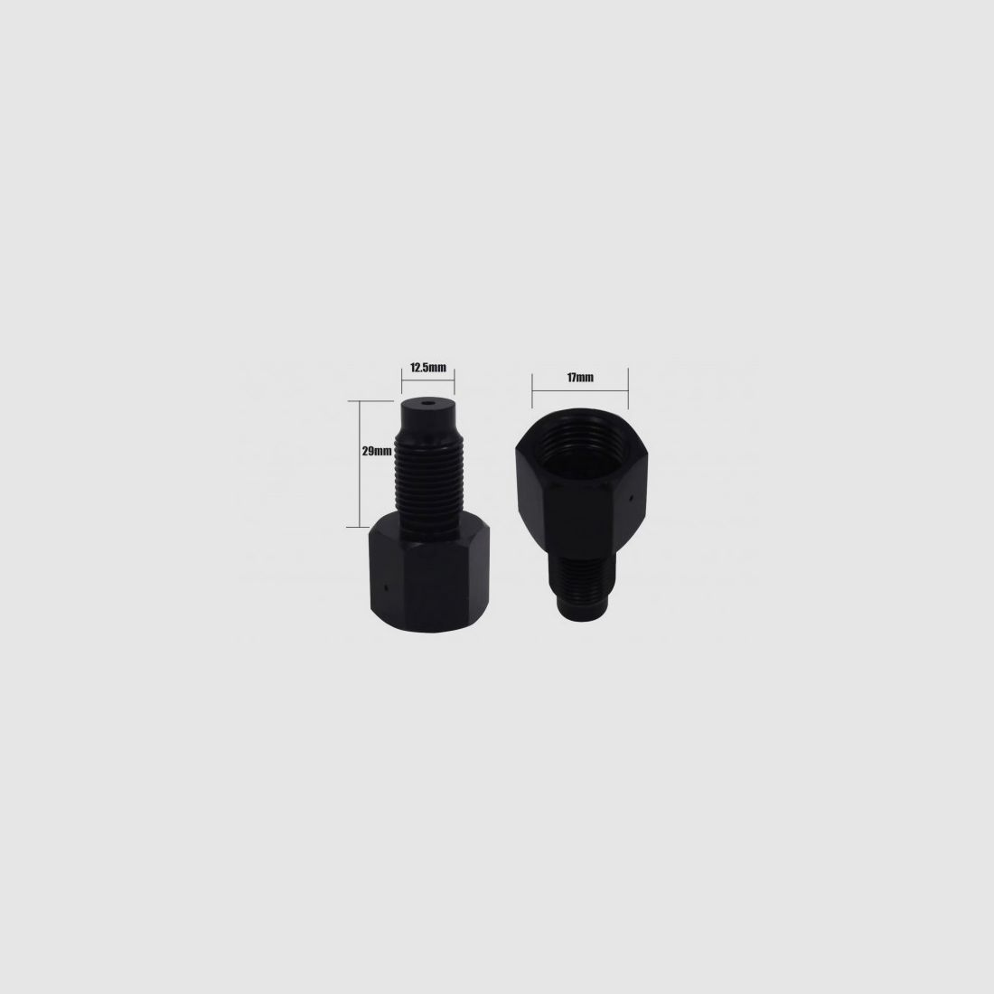 Adattatore CO2 per cartuccia da 88g per bottiglia Paintball HPA, immagine 1 di 5