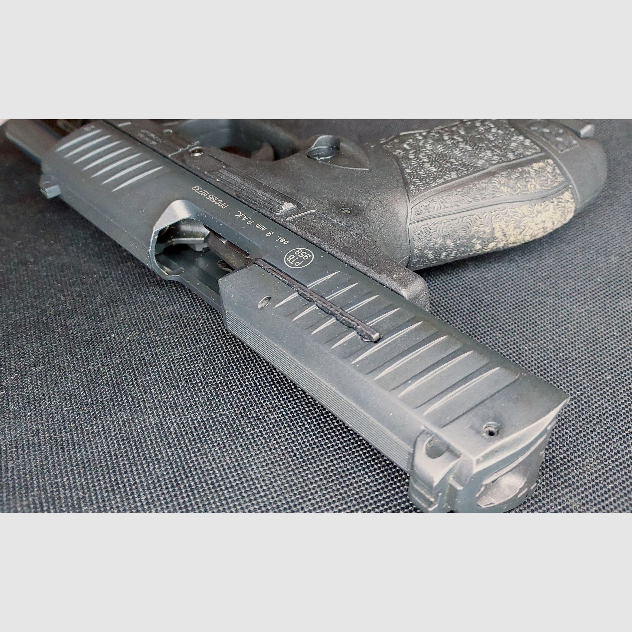 Walther PPQ M2 Schreckschuss Pistool 9mm P.A.K. zwart (PTB 958)