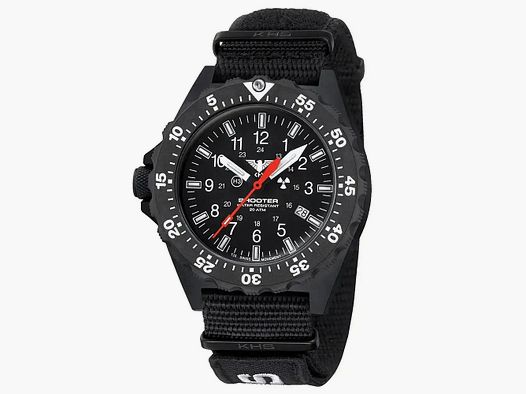 KHS KHS Armbanduhr Shooter MKII Field Natoband XTAC - Schwarz