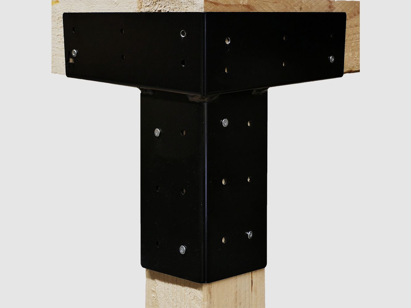 High-quality steel corner brackets 4-piece set KTL coated EXTREMELY ROBUST AND DURABLE