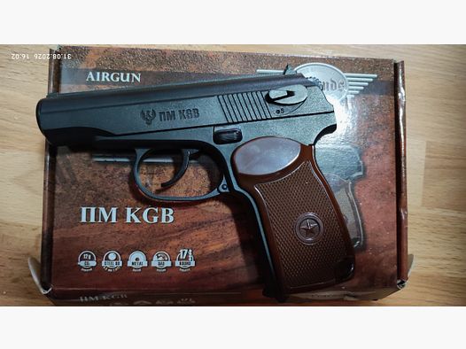 Legends Makarov 4.5 BB .177 with F (not an airsoft)