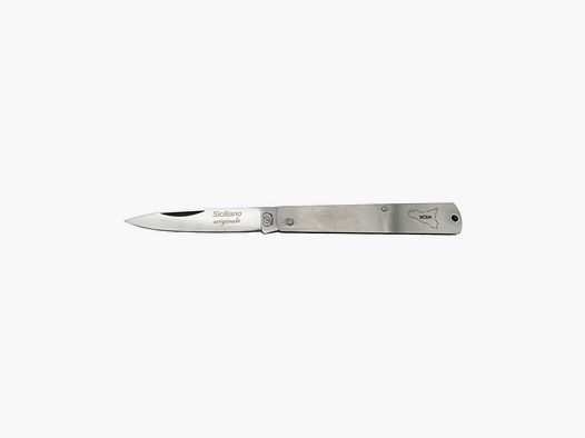 Coltello Siciliano 19 cm manico acciaio inox