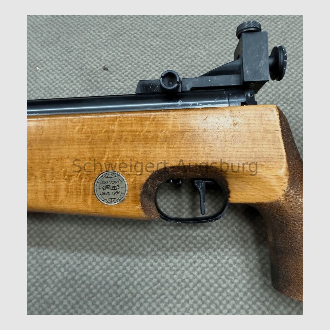 Walther Match Air Rifle LGR Special Model 100 Years Walther with "Eagle Eye"