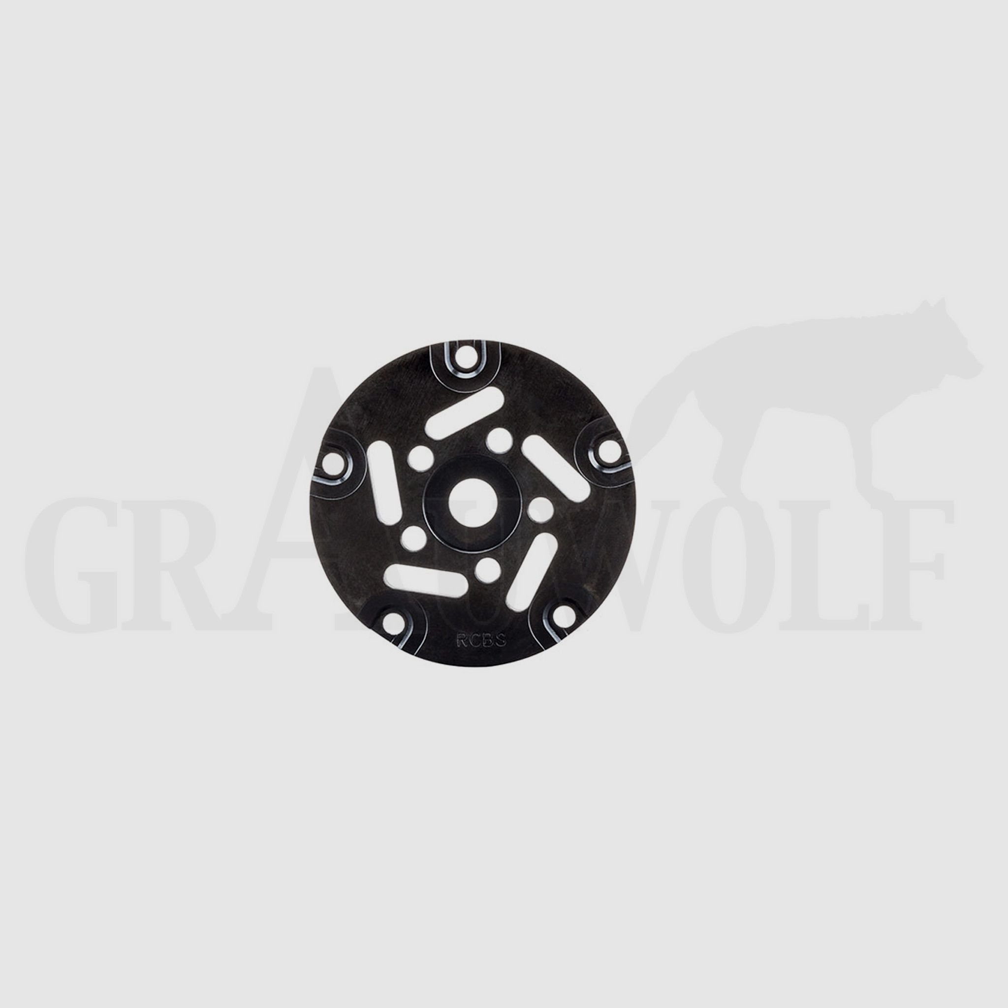 RCBS Hülsenhalterplatte für Pro Chucker 5 #02: .25-35, .356, 6,5x55, .30-30, 7,5x54