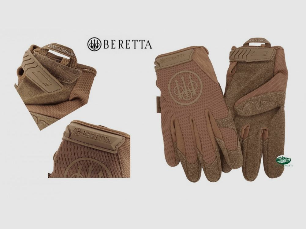 BERETTA Shooting Gloves Dark Earth