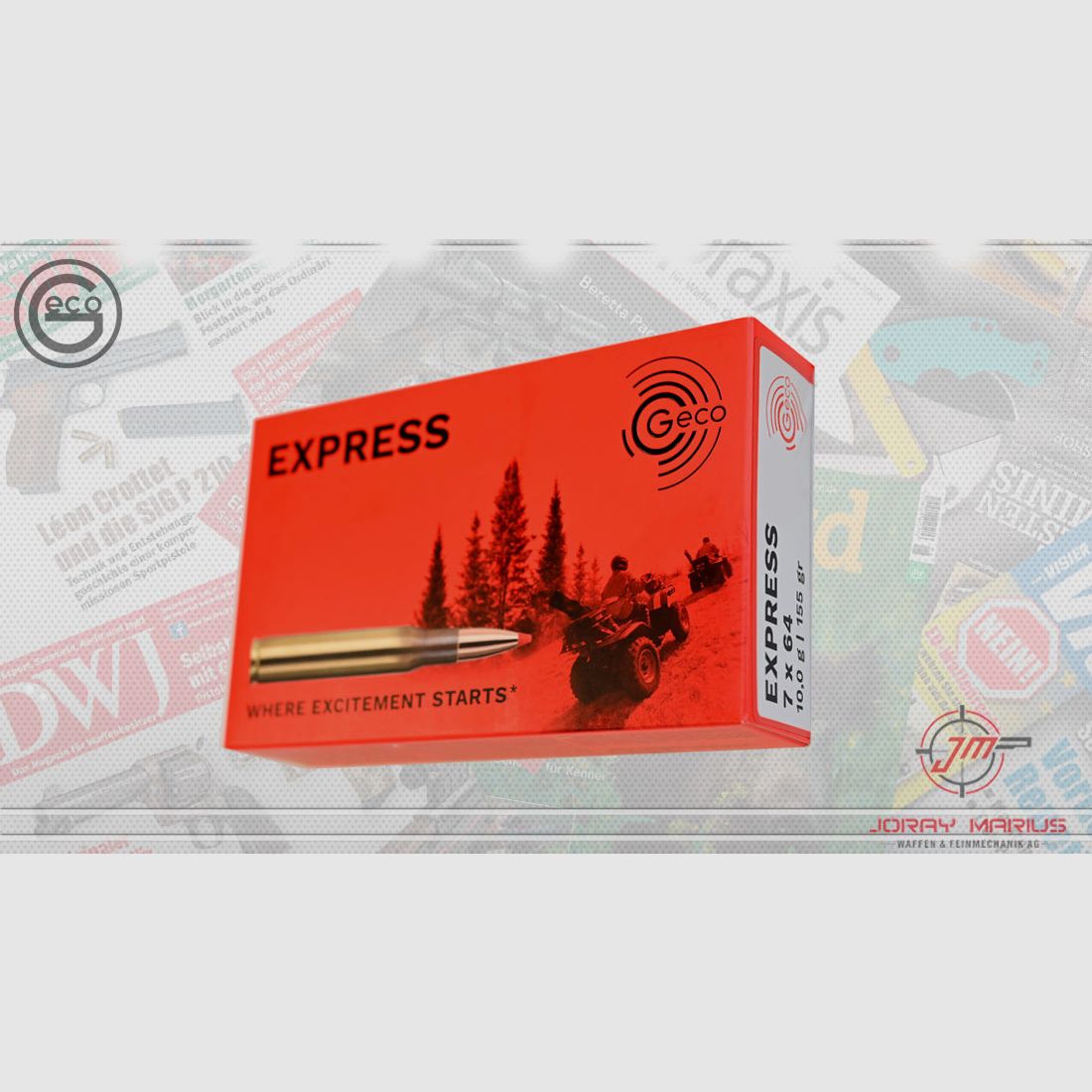 7x64 Geco 10g 155gr express