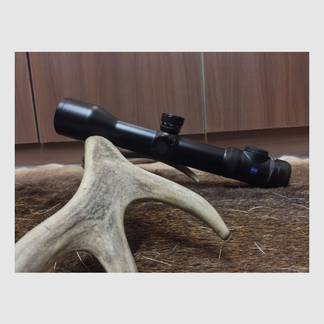 Zeiss Victory V8 2.8-20x56 M ASV, with rail