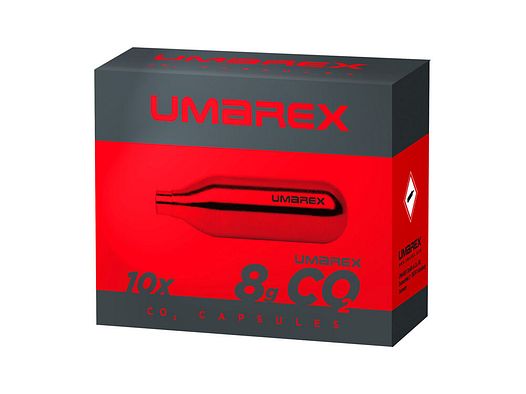 Umarex 8g CO2 Kapseln für CO2 Waffen u. RAM Waffen 10 Stück