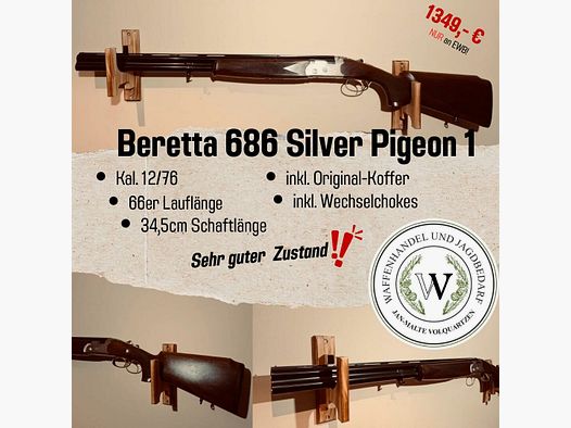 Beretta 686 Silver Pigeon 1 12/76