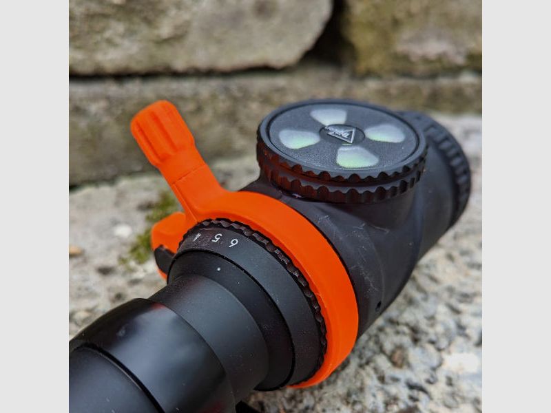 Für Trijicon Accupoint: Schnellverstellhebel für Vergrößerungseinstellung der Trijicon Accupoint Serie, Bild 9 von 10