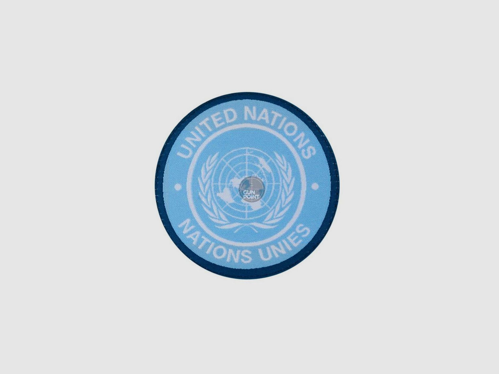Clawgear United Nations Patch Round-Multicolor