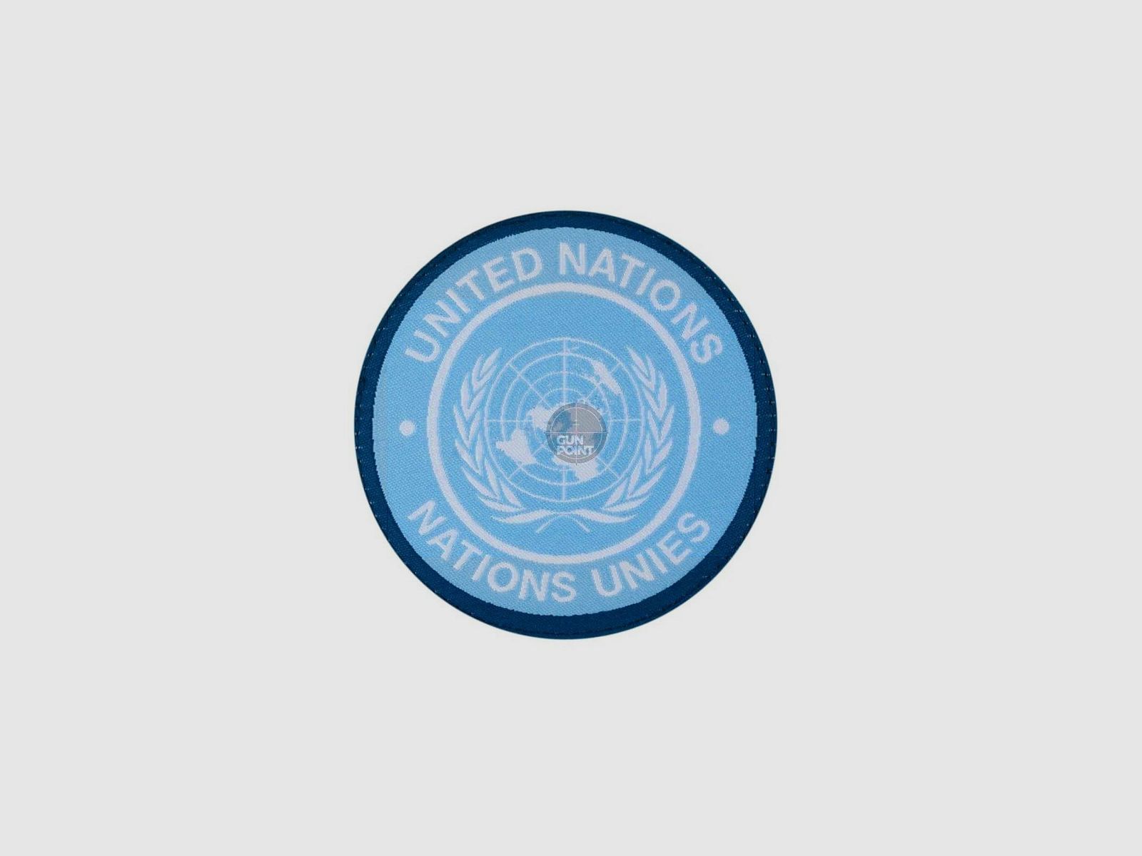 Clawgear United Nations Patch Round-Multicolor