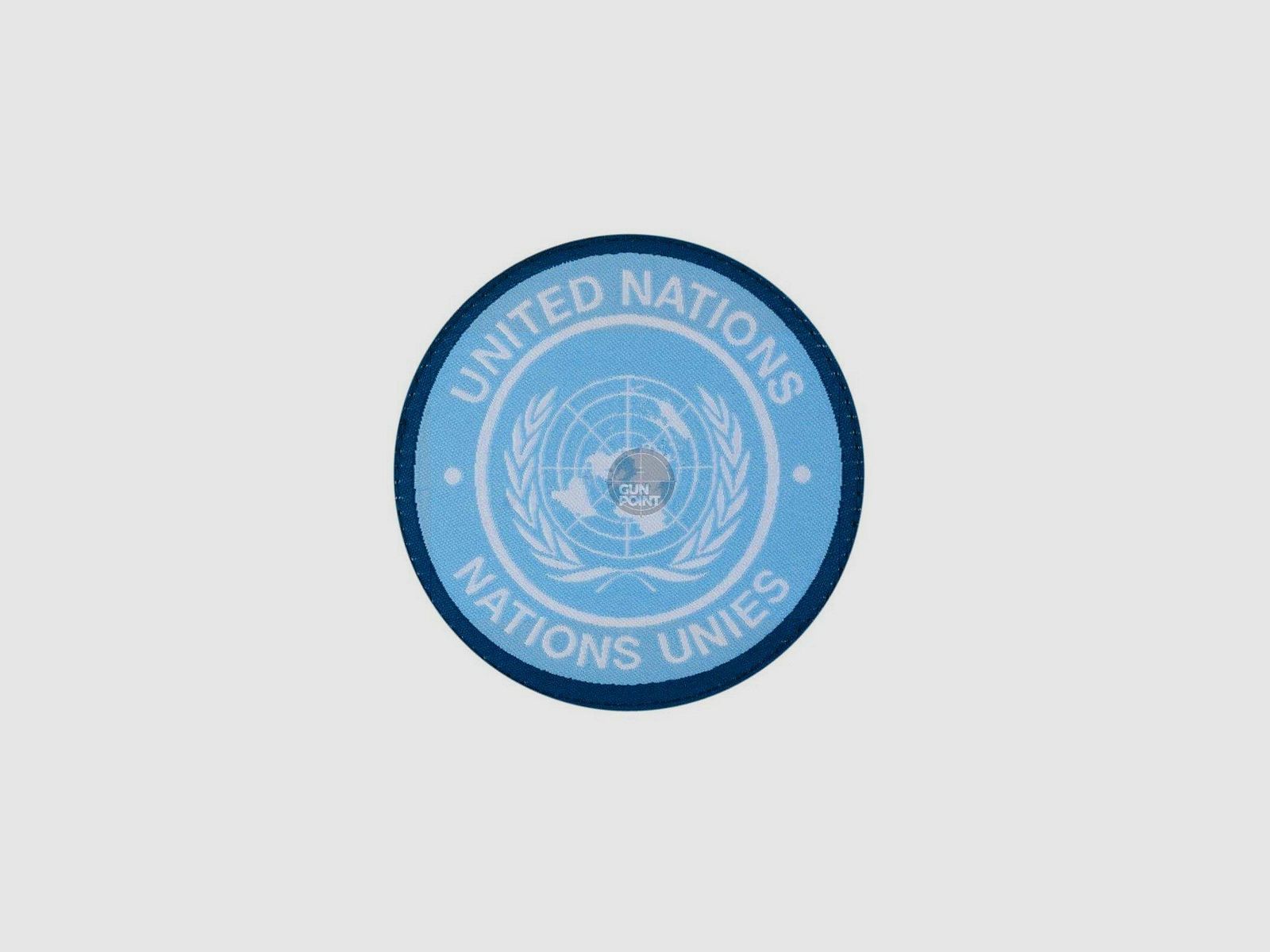 Clawgear United Nations Patch Round-Multicolor