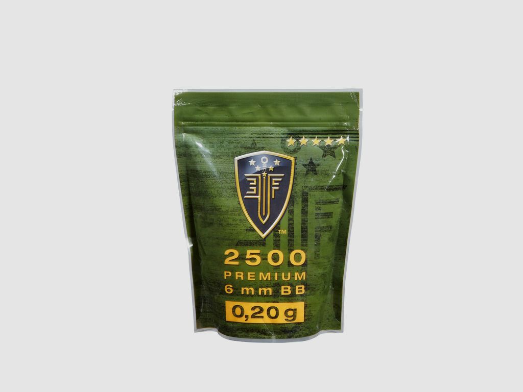 Airsoft Ammunition Umarex ELITE FORCE BB-Elite Force-White-6mm-0.2-Zipper Bag 2500 pcs, image 2 of 2