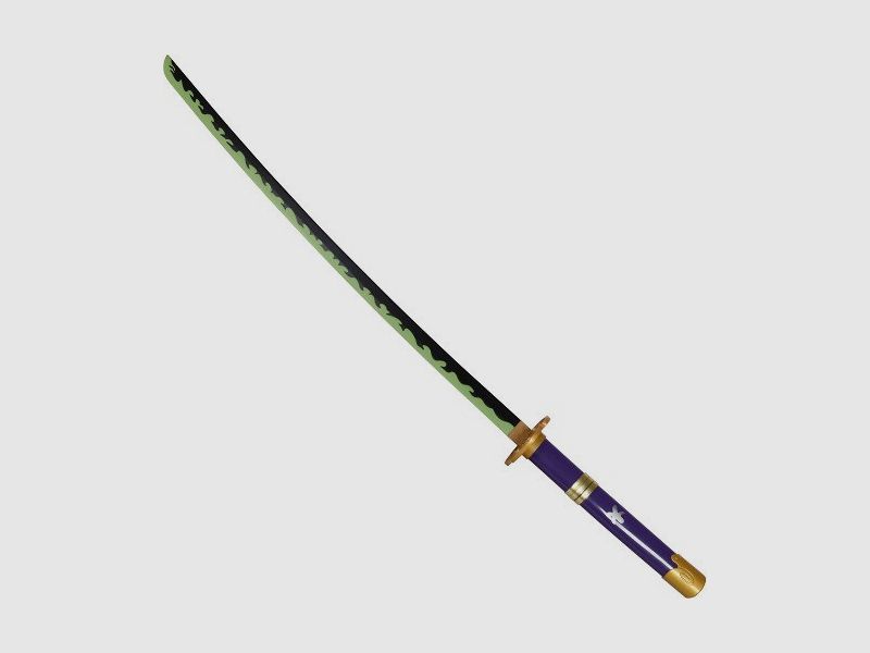One Piece Sword Enma Katana morado Anime Lorenor Zorro