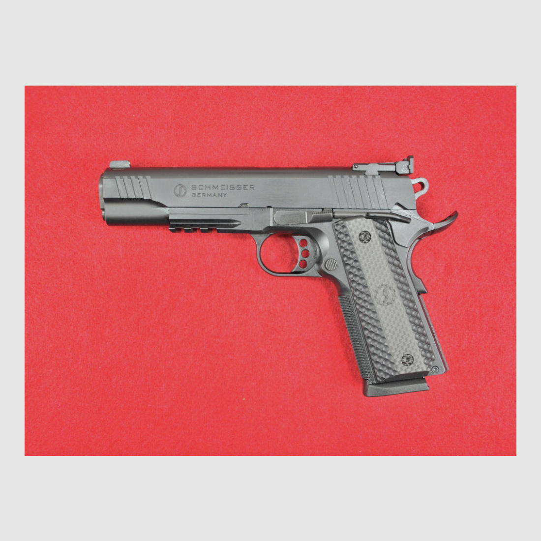 Schmeisser Hugo 1911 schwarz 5" .45 Auto