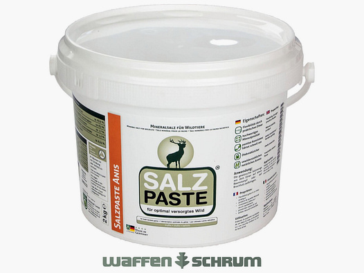 Eurohunt DEUSA Salzpaste - Anisaroma 2kg Eimer