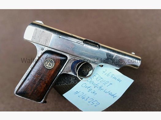 Ortgies, Deutsche Werke Erfurt pistolet kieszonkowy
