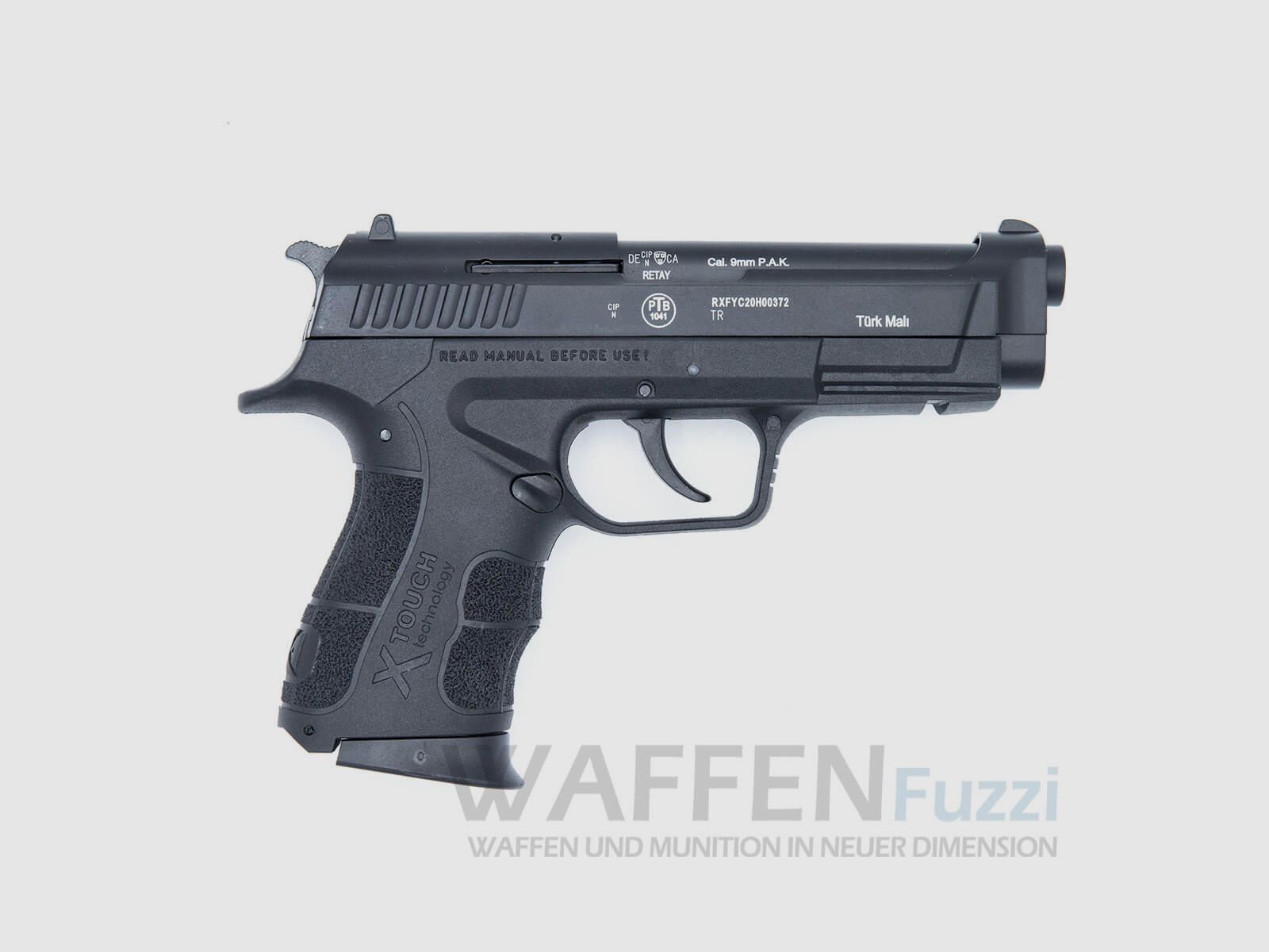 Retay X Pro pistolet à blanc 9mm BLACK, image 2 sur 7