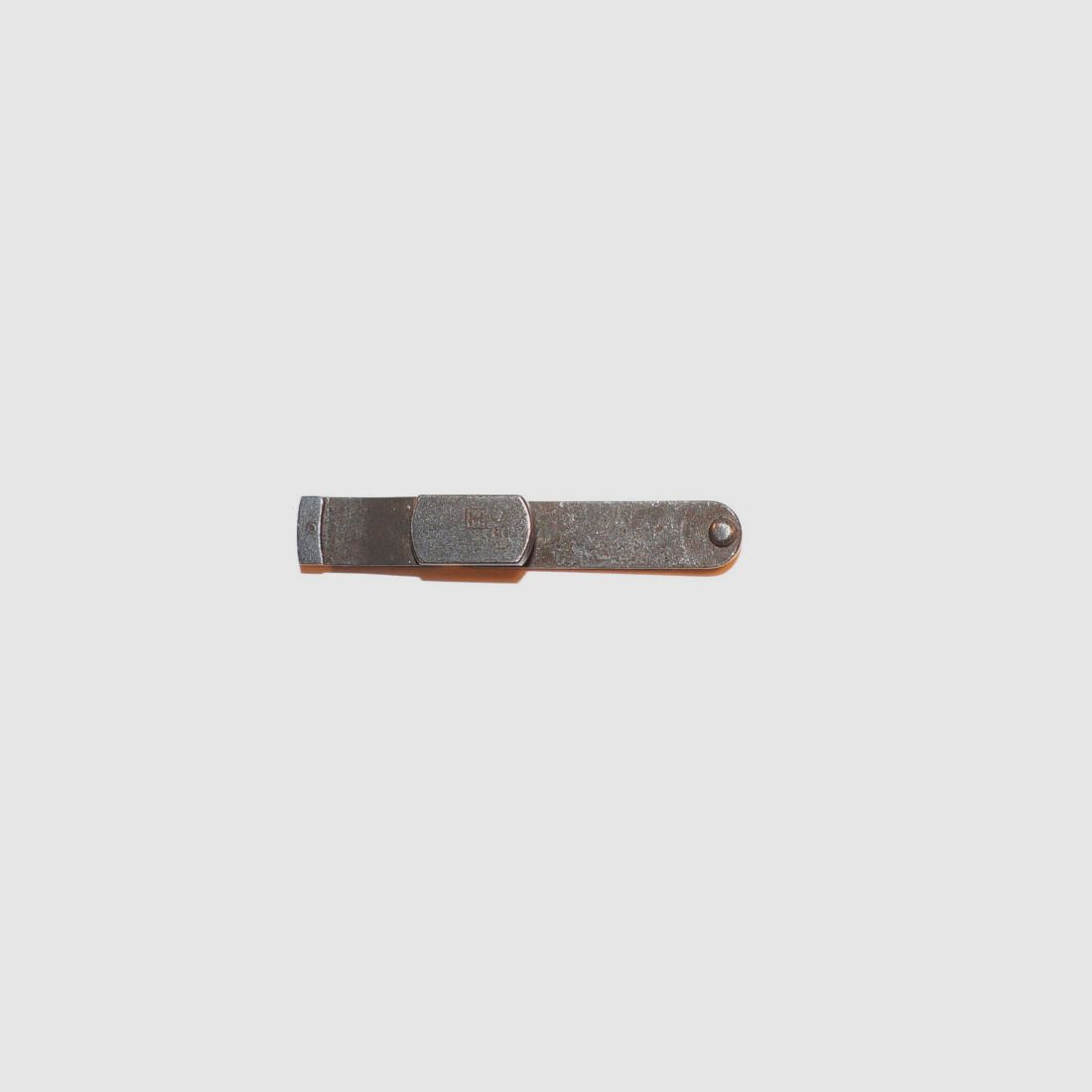 Waffenfabrik Bern Gebraucht Sperrhebel für Schweizer Ordonnanzpistole Parabellum 1929, Kal. 7,65mmPara, W+F, P08