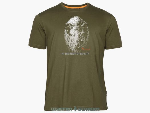 Pinewood T-Shirt Wildboar H. Olive