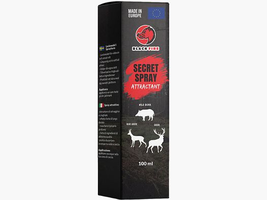 Black Fire Lockmittel Secret Spray