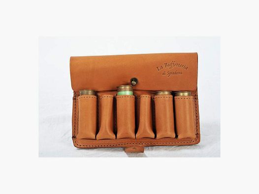 Leather magazine for 12 rounds rifle