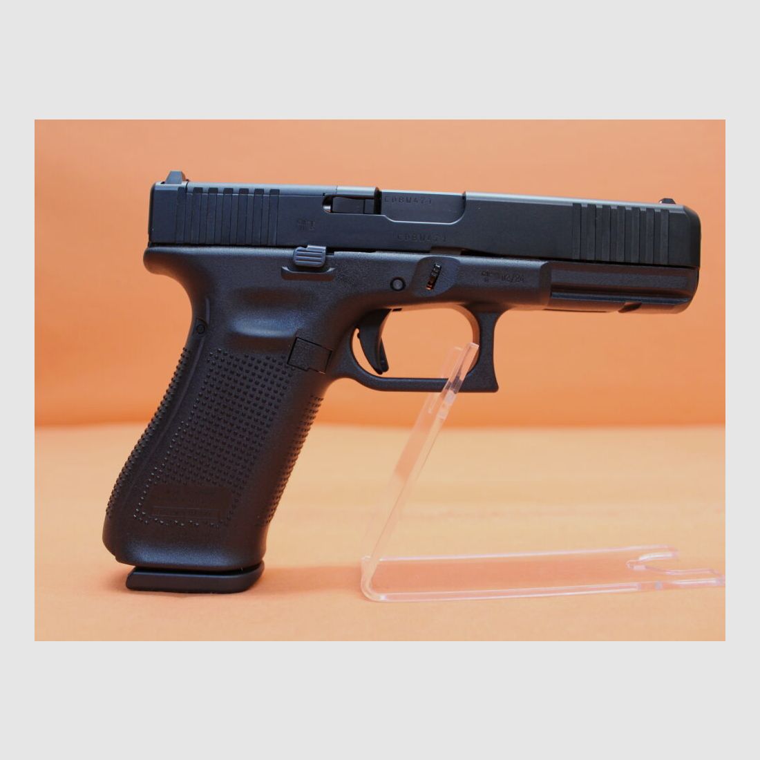 Glock Ha.Pistole 9mmLuger Glock17 Gen5 (MOS) FS 114mm Lauf Modular Optic System f. Red Dot Sight (9mmPara)