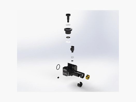 Ultimate Evo CNC Performance Hop-up Block ASG - Optimale Precisie - Versterkte Duurzaamheid - Verbetert Bereik en Precisie