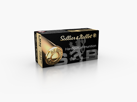 Sellier & Bellot Revolver Ammunition .32 S&W Long 6.5g Lead Flat Nose