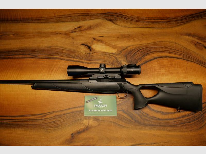 Sauer Sauer 202 Synchro XT thumbhole stock, medium system, k2 Ilaflon sealed, Swarovski 2,5 -15 x 56 HD, Dentler, accessories, new, immagine 3 di 7